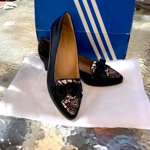 Dr. Kong Comfy Leather Heels shoes NEW